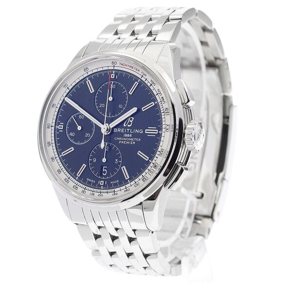 BREITLING Premier Chronograph black Dial Automatic Men's Watch - Picture 2 of 7